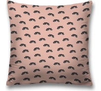 Декоративная наволочка на молнии JoyArty чехол на подушку "Моська” 45x45 см sl_423844