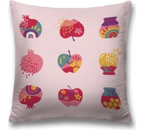 Декоративная наволочка на молнии JoyArty чехол на подушку "Мед и гранат” 45x45 см sl_423888