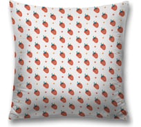Декоративная наволочка на молнии JoyArty чехол на подушку "Веселая клубничка” 45x45 см sl_423876