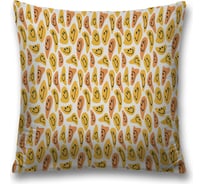 Декоративная наволочка на молнии JoyArty чехол на подушку "Желтые смайлики” 45x45 см sl_423877