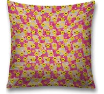 Декоративная наволочка на молнии JoyArty чехол на подушку "Smiling face” 45x45 см sl_423257