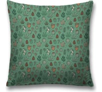 Декоративная наволочка на молнии JoyArty чехол на подушку "Мир кактусов” 45x45 см sl_423824