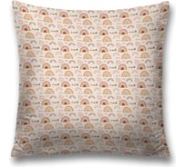 Декоративная наволочка на молнии JoyArty чехол на подушку "Много радуги” 45x45 см sl_423865