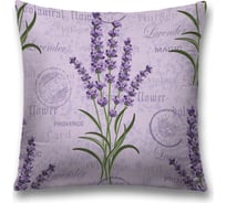 Декоративная наволочка на молнии JoyArty чехол на подушку "Цветочный винтаж” 45x45 см sl_423825