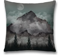 Декоративная наволочка на молнии JoyArty чехол на подушку "Ночной пейзаж” 45x45 см sl_423252