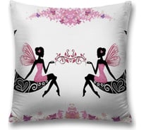 Декоративная наволочка на молнии JoyArty чехол на подушку "Феи красоты” 45x45 см sl_425007