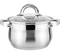 Кастрюля Bella Cucina со стеклянной крышкой, 2.1 л, 16 см BC-2121 2121-BC
