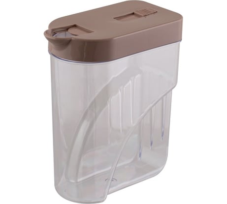 Банка для сыпучих продуктов Полимербыт овальная 1 л 432520000