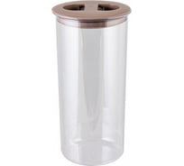 Банка для сыпучих продуктов Полимербыт круглая 1.4 л 432620000