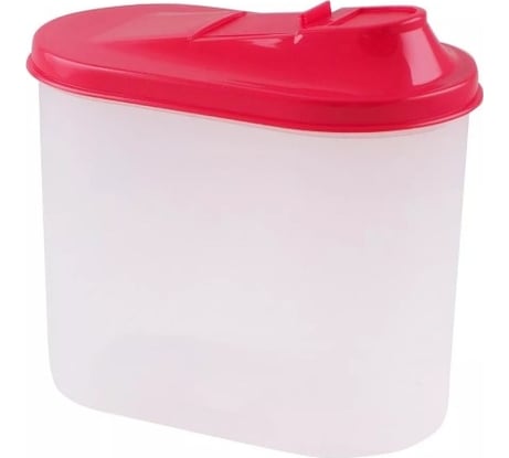 Банка для сыпучих продуктов Полимербыт овальная 1.5 л 432940000