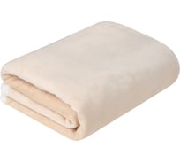 Покрывало-плед Guten Morgen Велсофт/Шерпа, Бисквит, 130x150 см ПШ-Б-130-150