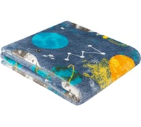 Покрывало-плед для детей Guten Morgen Велсофт, Космос, 150x200 см ПФ-Косм-150-200