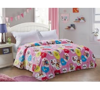 Покрывало-плед для детей Guten Morgen Велсофт, Плюшевое счастье, 150x200 см Пфпс-150-200