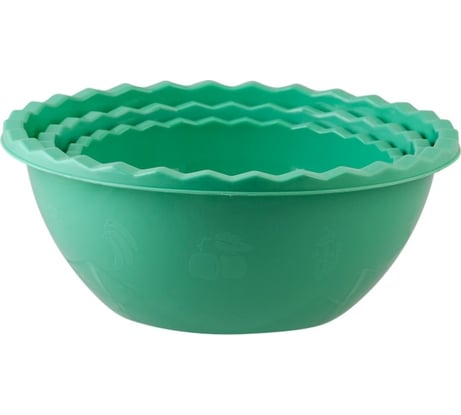 Набор мисок Полимербыт LAOLA MAXI 3 шт., 2л+3л+4.5 л 436890300