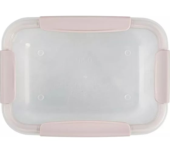 Герметичный контейнер Полимербыт BUTTERFLY LIGHT 0.5 л, розовый 437819200