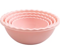 Набор мисок Полимербыт LAOLA MINI 4 шт., 0.55+0.9+1.4+2 л 436870400