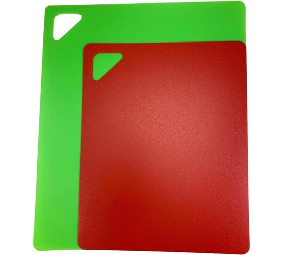 Набор разделочных досок Комус 2шт. 21.5x27см, 27x32.5см 1136344 1