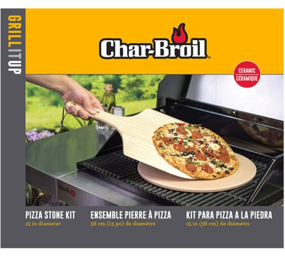 Набор для пиццы: камень + лопатка CHAR BROIL 5577
