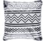 Декоративная подушка Moroshka nomads 45x45 см, на потайной молнии, белый/черный 915-201-02 4