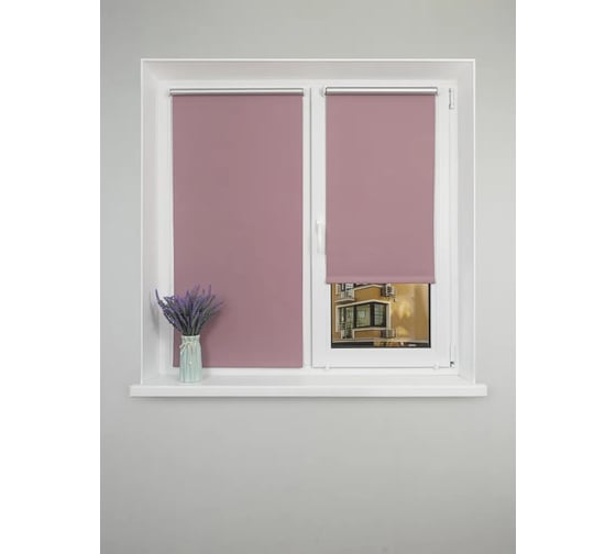 Рулонная штора LM DECOR blackout lm 68-08 розовый 78x160 см 6808078