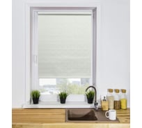 Рулонная штора LM DECOR blackout lm 78-07 белый 110x160 см 7807110