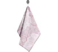 Полотенце Guten Morgen Lovely flower Рогожка, розовый, 45x60 см Пол-лфр-45-60