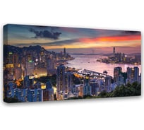 Картина Симфония Ночной город 1-081