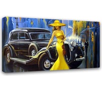 Картина Симфония Леди 50х100 см 1-105