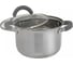 Кастрюля WEBBER BE-357/2 из нержавеющей стали со стеклянной крышкой d 18, 3,0 л 6 Р1-00017159 2