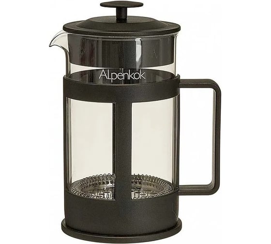 Френч-пресс ALPENKOK 600 мл AK-720/60 24 черный Р1-00017504 1
