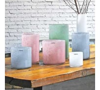 Ваза SCHEURICH LEVI 589011, d10.5см, h41см, серый 068213