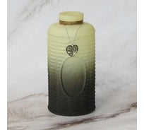 Декоративная ваза-бутылочка Никольский завод светотехнического стекла ЛИЛИАНА-9 КАНАСТА, прозрачная, d-6.7см, h-13.8см 068447