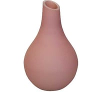 Ваза Никольский завод светотехнического стекла ЛАУРА-розовый матовый, Свобода, d-13.5см, h-21см 068451