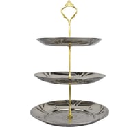 Фруктовница Bikson 3-х ярусная, 18 см, 20 см, 22 см СП4857