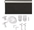 Рулонная штора PRAKTO BLACKOUT SILVER 95x160 см, черный 9403219799 11