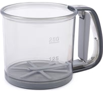 Просеиватель для муки S-CHIEF SHF-0328 полистирол нержавеющая сталь 10.5x10 см 375 мл 1 шт 694996