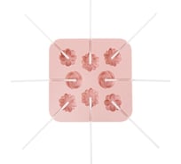 Силиконовая форма для леденцов S-CHIEF SPC-0501 12.5x12.5x1.4 см 8 ячеек 693449