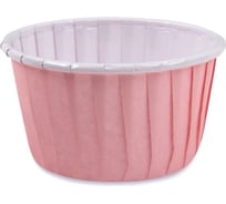 Бумажные формы для выпечки S-CHIEF усиленные с бортиком PPC-0010 5 см 5x3.9 см 12 шт №10 розовый 693659