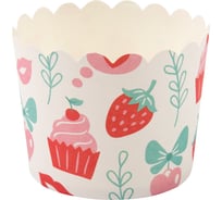 Бумажные формы для выпечки S-CHIEF PPC-0006 6 см 6x5.5 см 12 шт № 01 сладости 693512