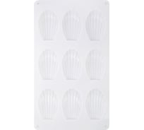 Силиконовая форма для конфет S-CHIEF SPC-0139 29.5x17.3x1.5 см ракушки 604144