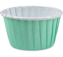 Бумажные формы для выпечки S-CHIEF усиленные с бортиком PPC-0010 5 см 5x3.9 см 12 шт №06 бирюзовый 693655