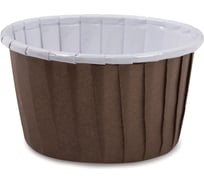 Бумажные формы для выпечки S-CHIEF усиленные с бортиком PPC-0010 5 см 5x3.9 см 12 шт №08 коричневый 693658