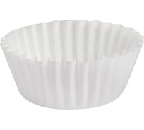 Бумажные формы для конфет S-CHIEF PPC-0030 капсулы 2.5 см 2.5x2 см 100 шт №01 белый 693669