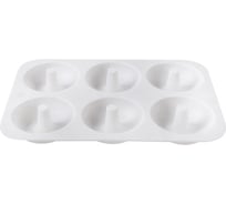 Силиконовая форма для выпечки пирожных S-CHIEF SPC-0338 27.5x17.5 см пончики 693443