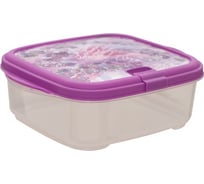 Контейнер Полимербыт ЛАВАНДА CLICK-DECOR для СВЧ, 0.7 л 439710800