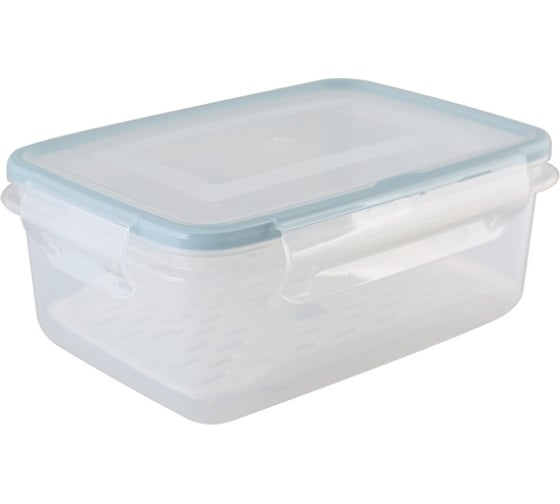 Контейнер с сеткой Полимербыт ЭКСТРА ЛОК S 0.75 л, LIGHT 436681800 1