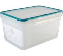 Контейнер с сеткой Полимербыт ЭКСТРА ЛОК M 1.5 л, BRIGHT 436750900
