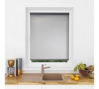 Рулонная штора LM DECOR lm 44-03 светло-серый, 52x160 см 4403052