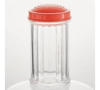 Шейкер для сахарной пудры ALPENKOK AK-0218 пластиковый цвет коралловый 124 г, 130х75 мм 48 0R-00004194