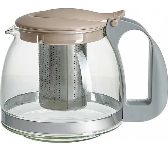 Заварочный чайник ALPENKOK AK-5525/5 с фильтром бежевый 1250 мл 12 Р1-00010509
